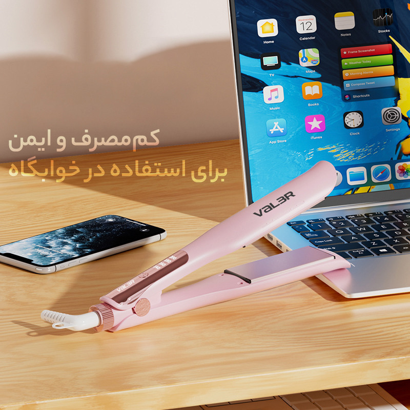 اتو و حالت‌دهنده‌ی مو حرفه ای والر مدل 358-1001
