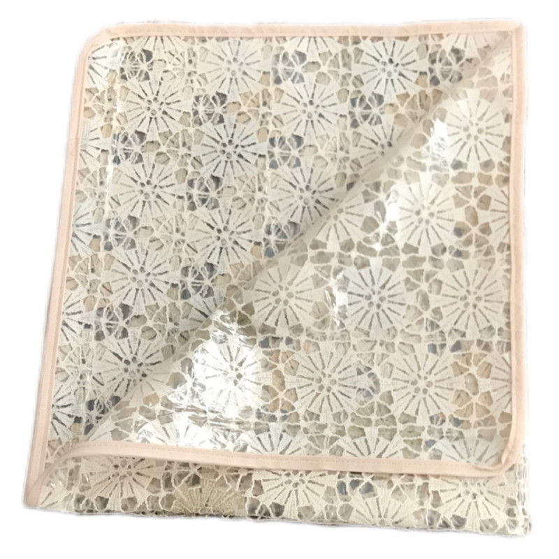 سفره 2 نفره مدل رویال طرح گیپور کد 06 سایز 70×70 سانتی متر
