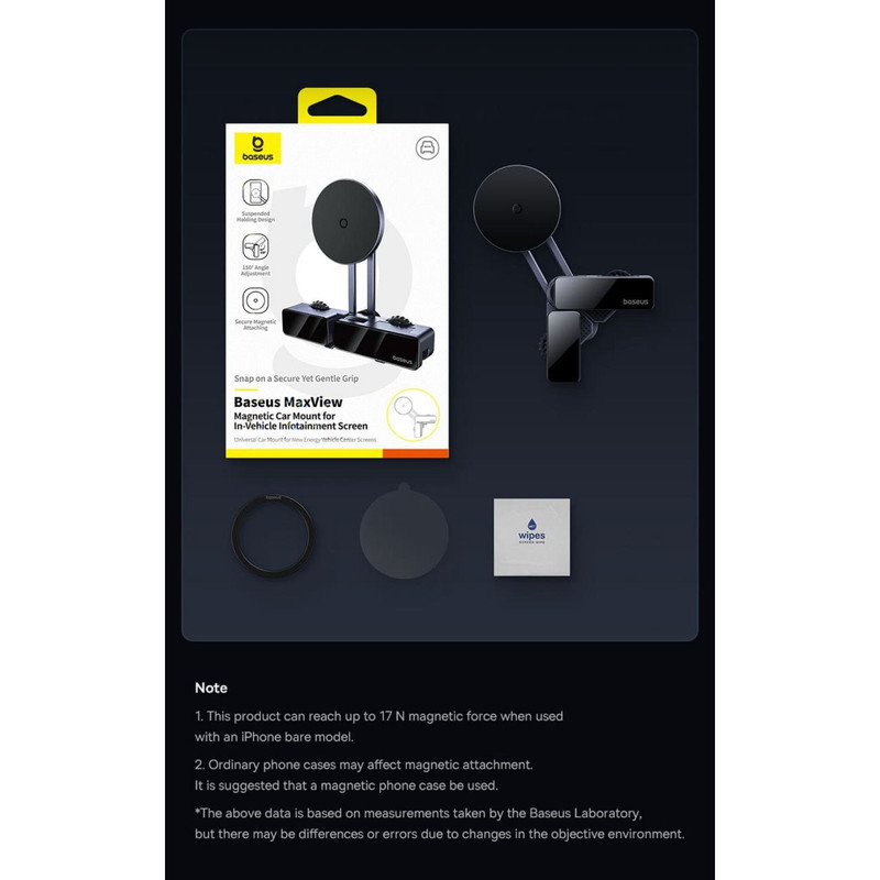 پایه نگهدارنده گوشی موبایل بیسوس مدل MaxView BS-CM045
