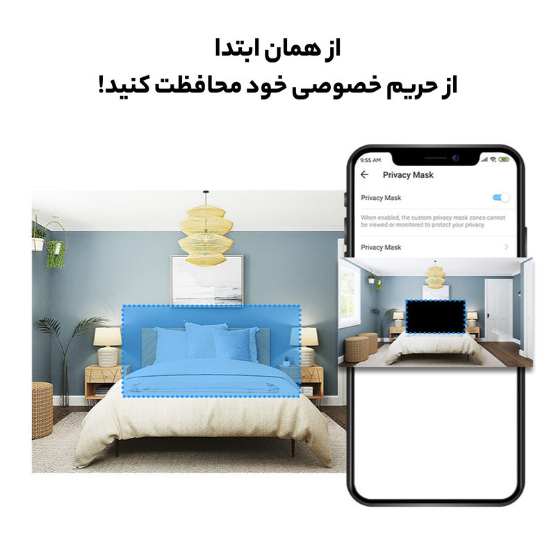 دوربین مداربسته تحت شبکه تی پی-لینک مدل Tapo C210