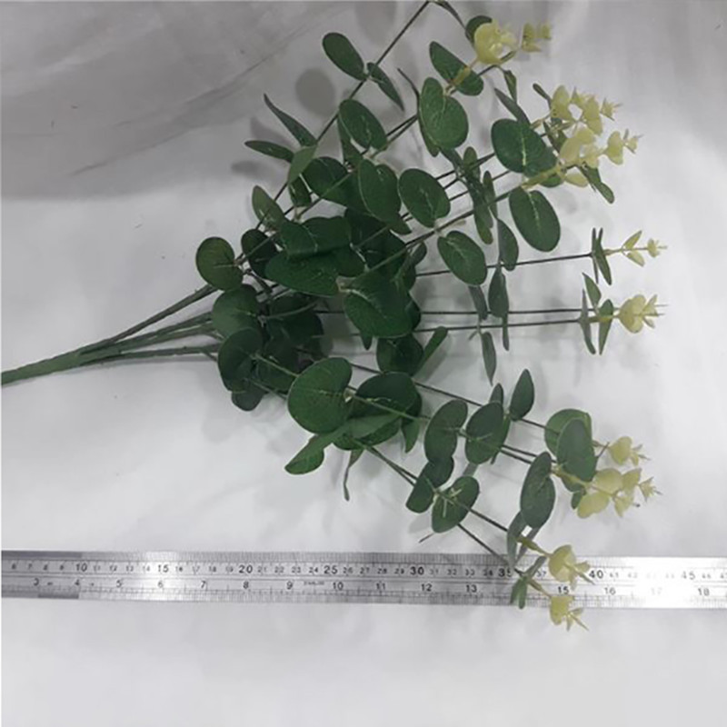 گل مصنوعی مدل بوته برگ اکالیپتوس مجموعه 2 عددی