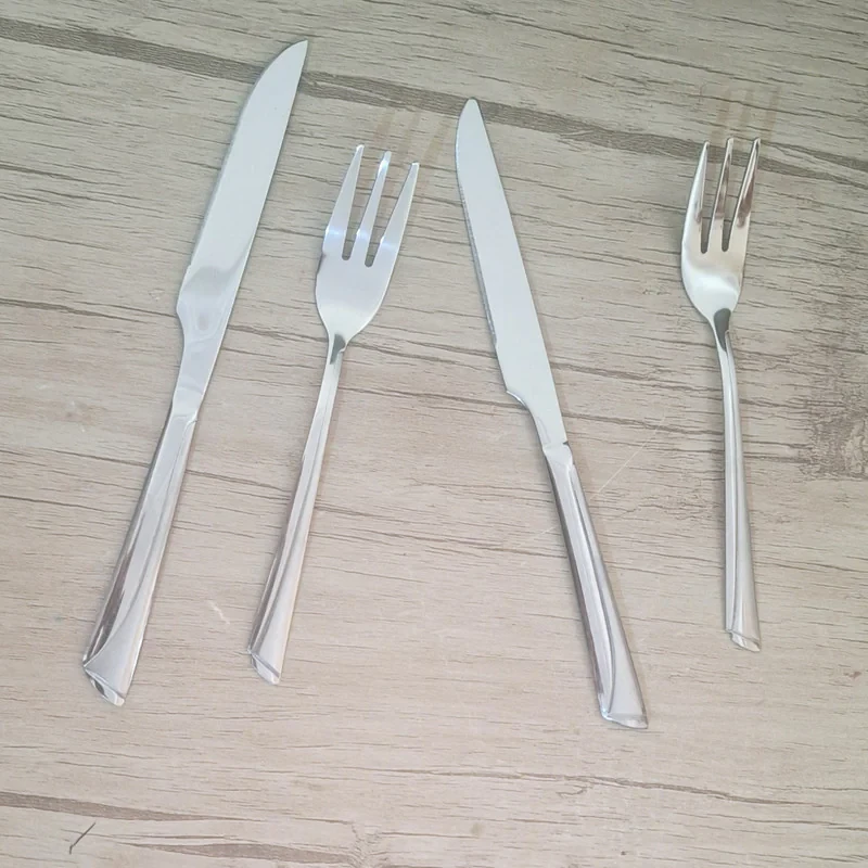 سرویس کارد و چنگال میوه خوری 12 پارچه 6 نفره مدل ناخنی