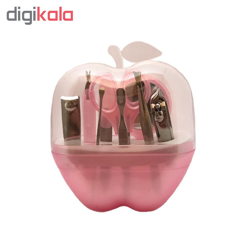 ست مانیکور طرح Apple بسته 9 عددی