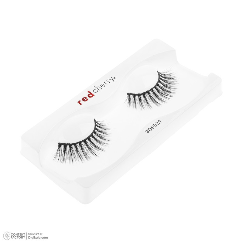 مژه مصنوعی سه‌بعدی رد چری مدل Mink 3D F021