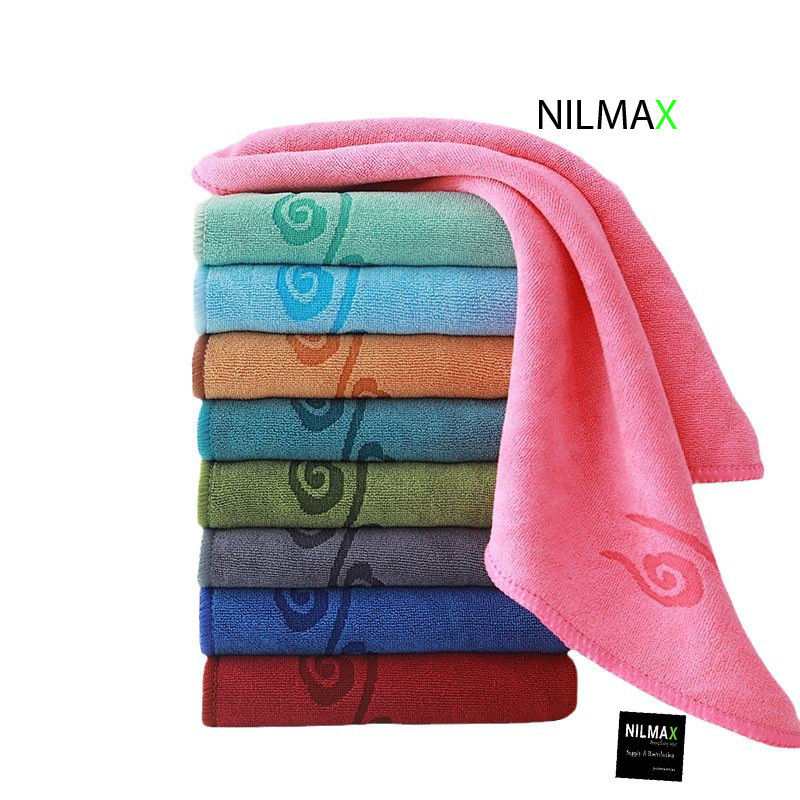 دستمال نظافت خانه و آشپزخانه میکروفایبر، حوله‌ای مدل H002 NILMAX