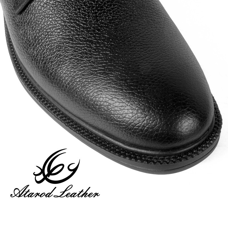کفش مردانه چرم عطارد مدل چرم طبیعی کد SH194
