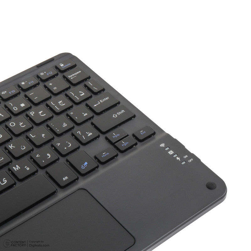 کیف کلاسوری کیبورددار مدل SMKCRPSE11 مناسب برای تبلت شیائومی Redmi Pad SE 11 Inch