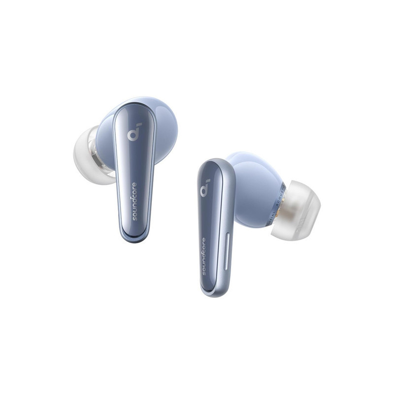 هدفون بلوتوثی انکر مدل Soundcore Liberty 4 A3953 با نویز کنسلینگ فعال (ANC)، درگاه شارژ USB Type-C، دارای 6 میکروفون برای مکالمه شفاف، مقاوم در برابر رطوبت و عرق (IPX4)