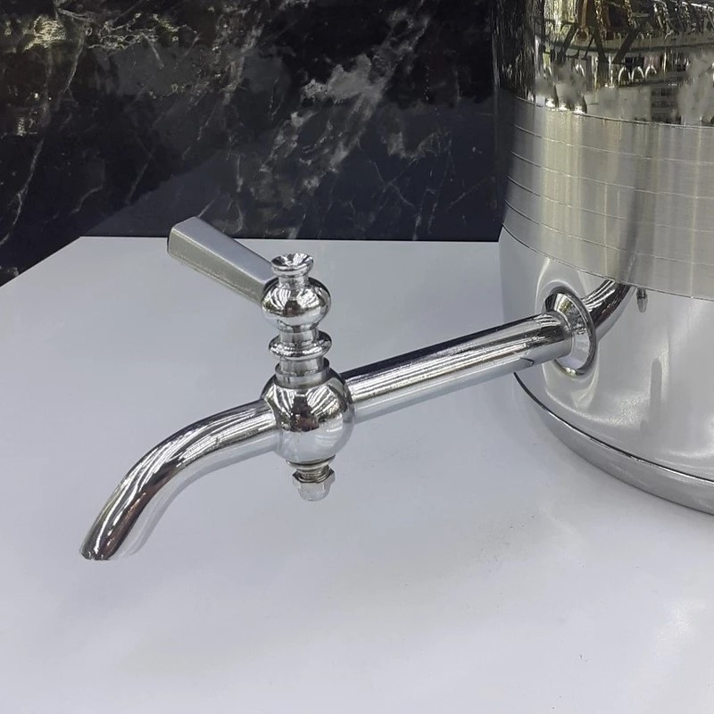 ست کتری و قوری نزاز طرح ترک گنجایش کتری 4 لیتر گنجایش قوری 1 لیتر