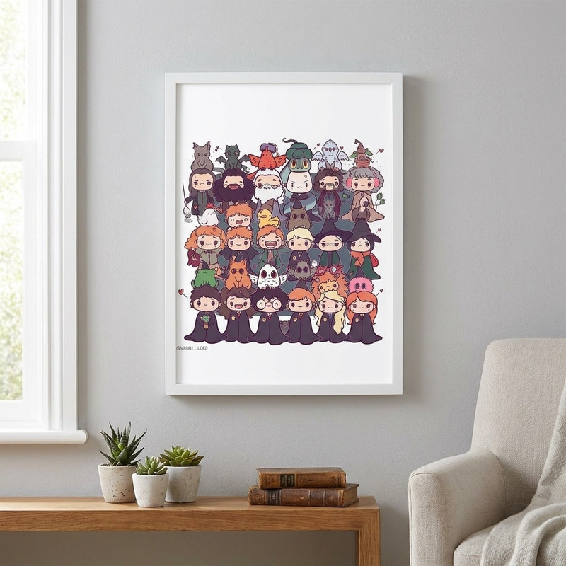 تابلو مدل هری پاتر Harry Potter کد LA-G10602