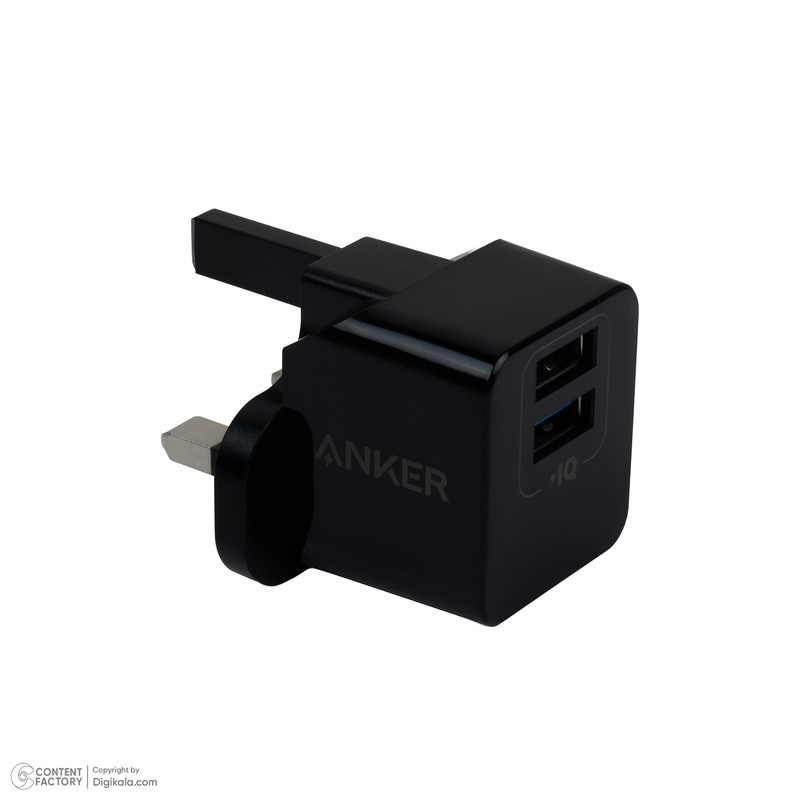 شارژر دیواری 12 وات دو پورت انکر مدل PowerPort Mini A2620