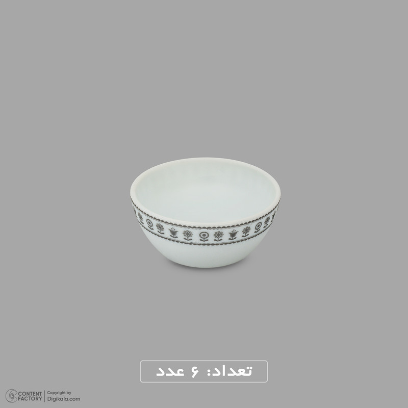 سرویس غذاخوری اوپال 26 پارچه 6 نفره آیروپال مدل گرد کلاسیک ورژن 2 آرورا