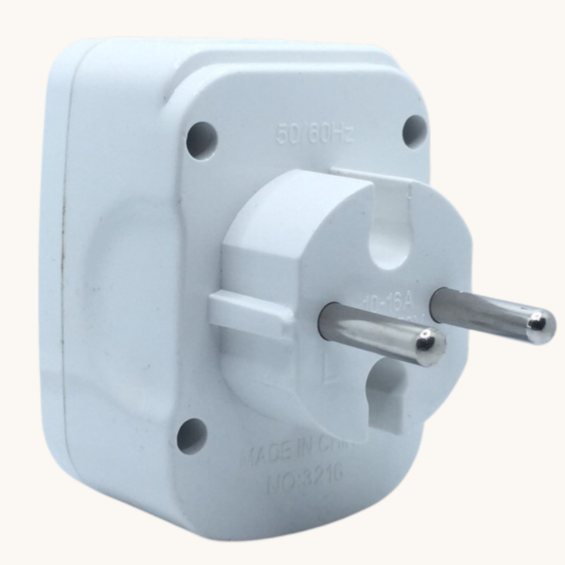 مبدل برق مدل 2USB-1500MA بسته 12 عددی