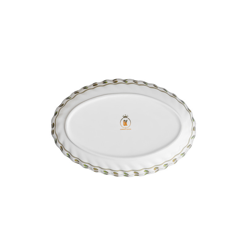 ظرف سرو گلدکیش مدل رویسا کد GK701145-2