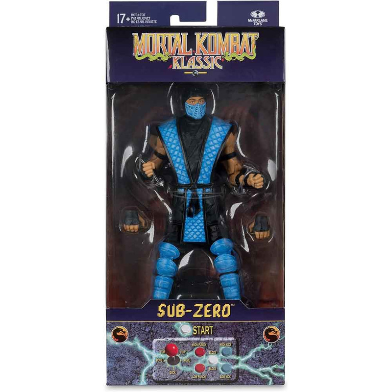اکشن فیگور مکفارلن تویز مدل ساب زیرو طرح Mortal Kombat ارتفاع 18 سانتی متر