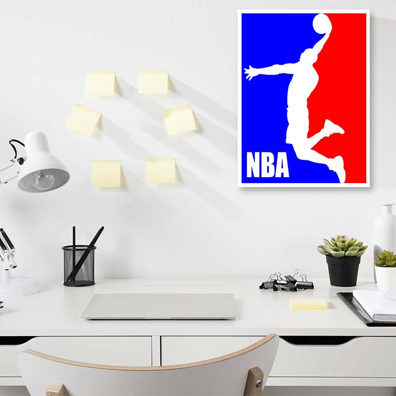 پوستر کارنيکا طرح عاشق بسکتبال Basketball Lover کد 96918 مجموعه 8 عددی