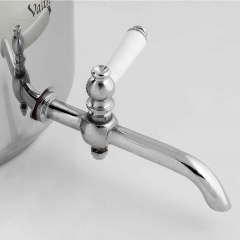 ست کتری و قوری والین مدل دایانا استیل براق ومات کد k052