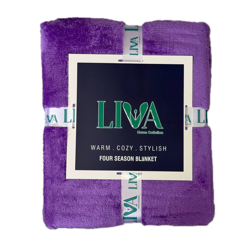 پتو مسافرتی 2 نفره مدل LIVA سایز 220x200 سانتی‌متر