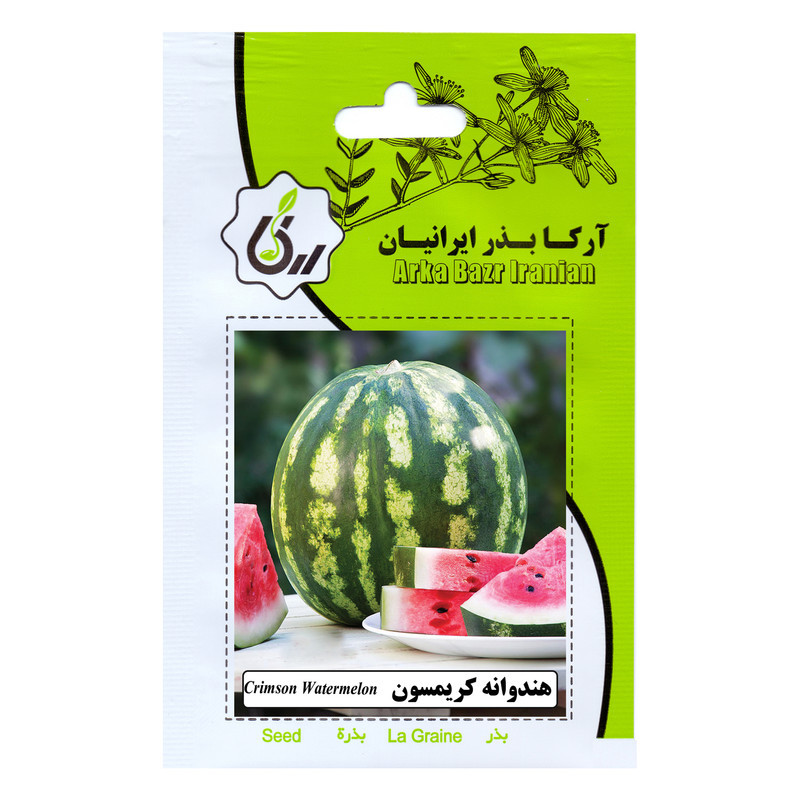 بذر میوه هندوانه و خربزه آرکا بذر ایرانیان کد ARK-A-ARK-06 وزن 50 گرم مجموعه 6 عددی