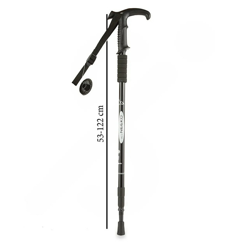 عصای کوهنوردی آل نیکو مدل Treking555Aبسته دو عددی