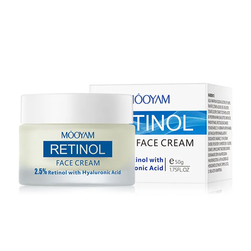 کرم ضد چروک رتینول مویام مدل Retinol وزن 50 گرم