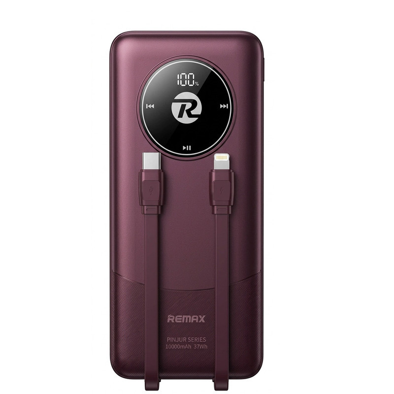پاوربانک 22.5 وات ریمکس مدل RPP-37  ظرفیت 10000 میلی‌آمپرساعت