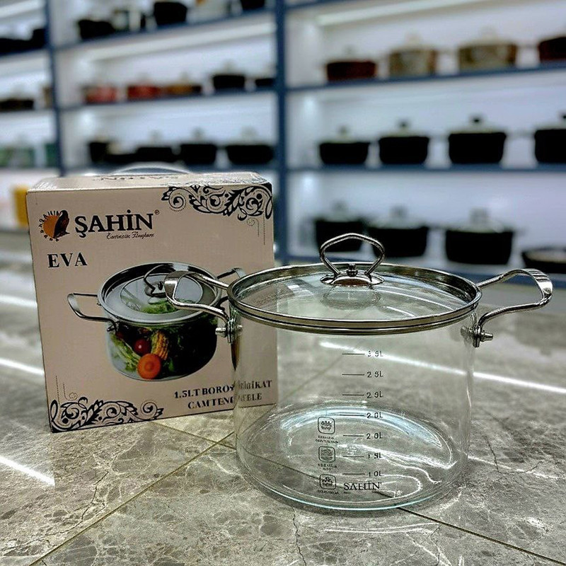 قابلمه پیرکس شاهین مدل SHN-123 سایز 20