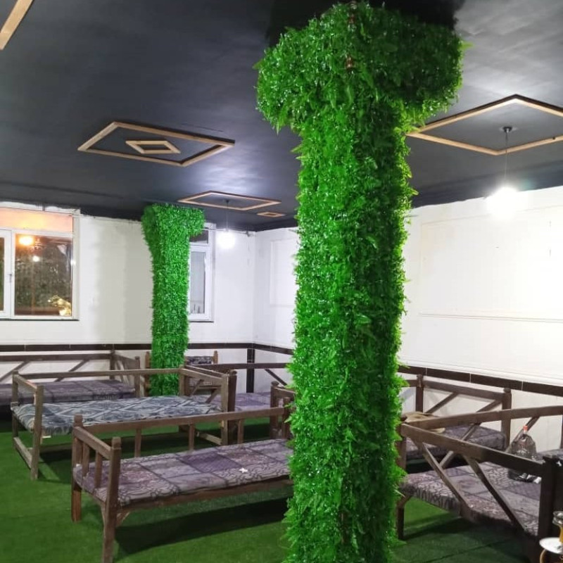 دیوارپوش مدل سبز مصنوعی  سیکاس و ریحان و گشنیز ضد UV بسته 4 عددی