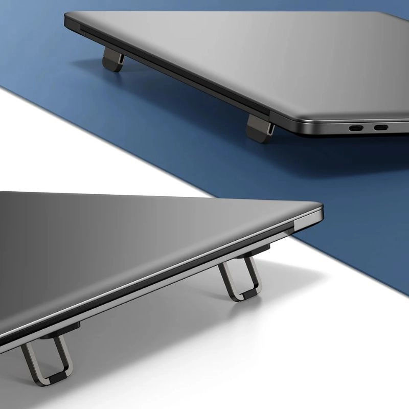 پایه نگهدارنده لپ تاپ بیسوس مدل Slim Laptop Kickstand (2 PCS)