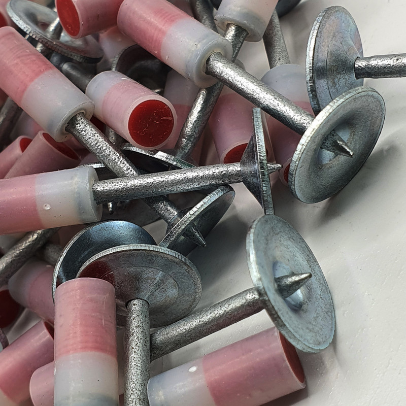 میخ چاشنی میخکوب دستی کد p20 مجموعه 20 عددی