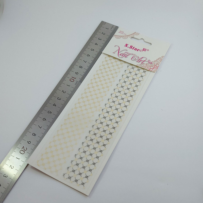 استیکر طراحی ناخن اس.استار مدل K-07