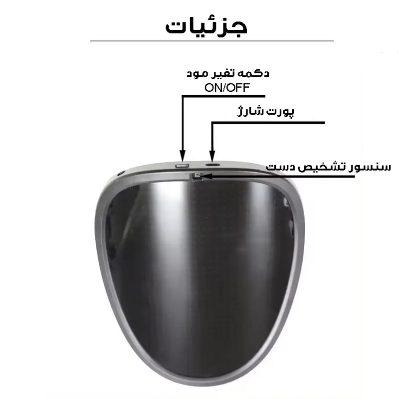 ماسک ایفای نقش هوشمند مدل شاینینگ کد  Child Shining-2121 RGB