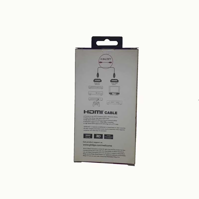 کابل HDMI فیلیپس مدل ARC طول 0.90 متر