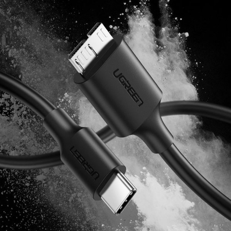 کابل تبدیل USB-C به Micro-B یوگرین مدل US312-20103 طول 1 متر