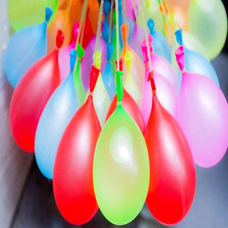 بادکنک آبی مدل happy baby بسته 37 عددی