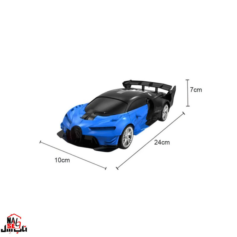 ماشین بازی کنترلی ناب سل مدل بوگاتی تبدیل شونده شارژی BUGATTI
