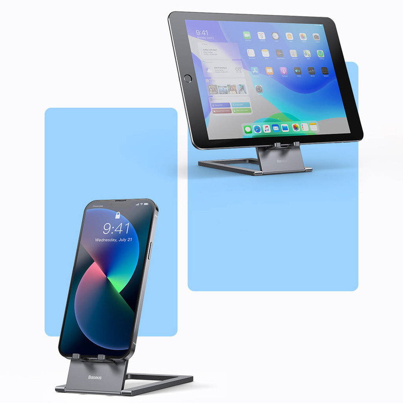 پایه نگهدارنده گوشی موبایل بیسوس مدل Foldable Metal