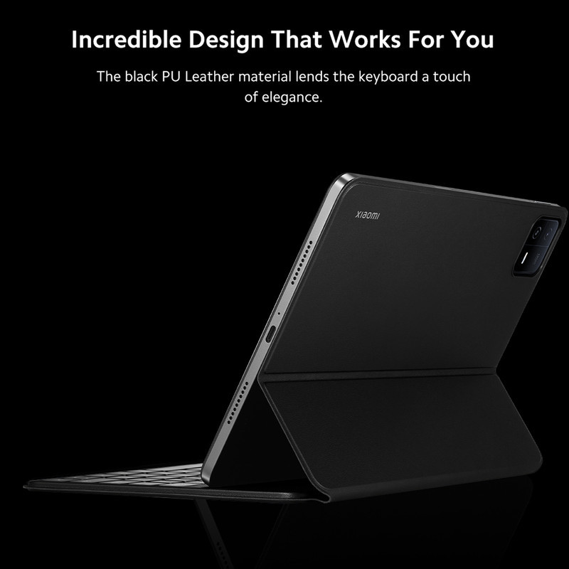 کیف کلاسوری کیبورد دار شیائومی مدل 23046KBD9S مناسب برای تبلت شیائومی Pad 6