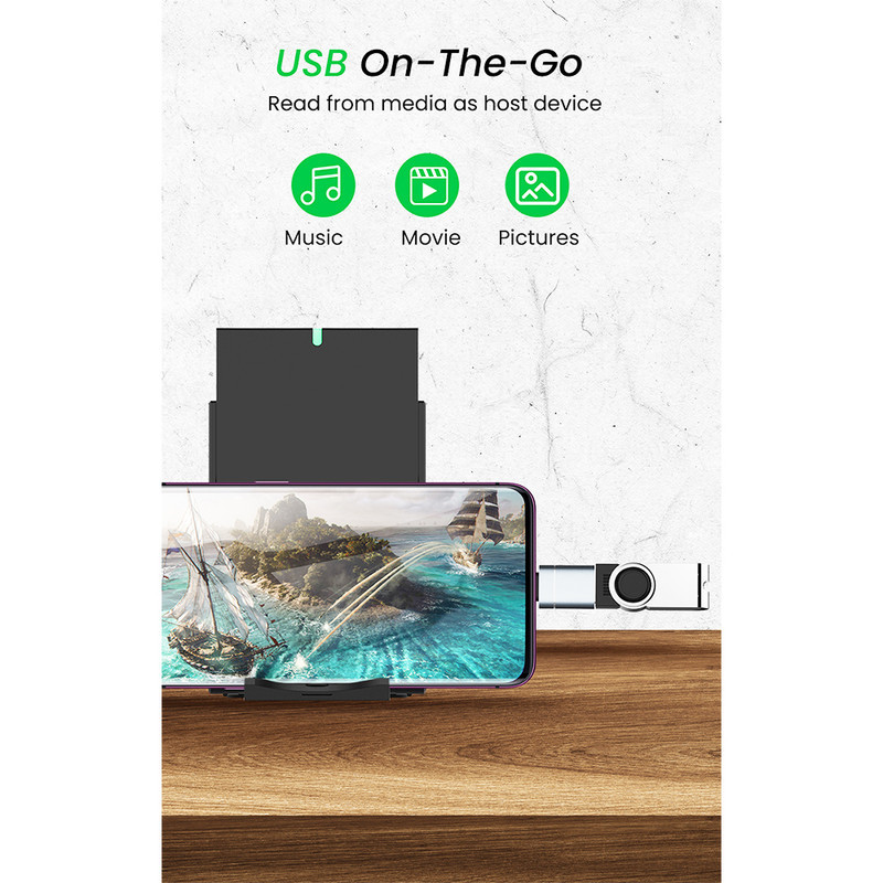 مبدل USB OTG به USB-C مدل PM304