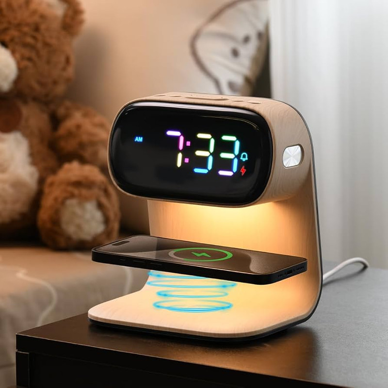 پایه نگهدارنده گوشی موبایل گرین لاین مدل BEDSIDE CLOCK