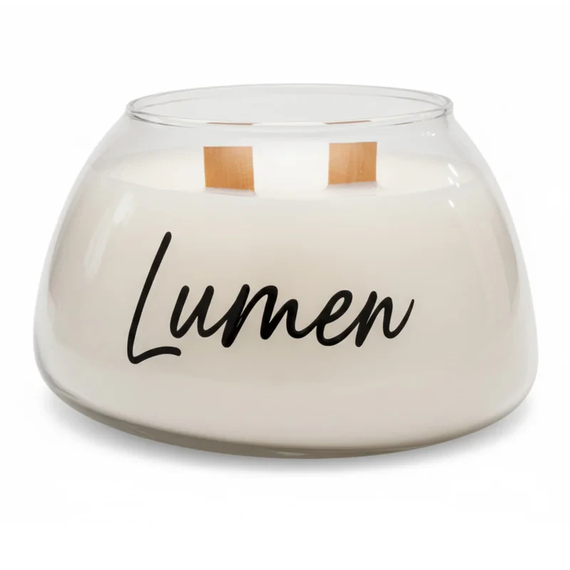 شمع دست‌ساز بدون‌بو مدل LUMEN-04 زمان اتمام 30 ساعت