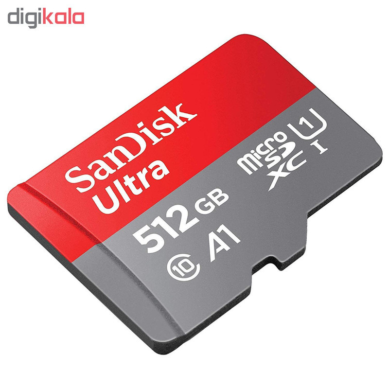 کارت حافظه microSDXC سن دیسک مدل Ultra کلاس 10 استاندارد UHS-I U1 سرعت 100MBps ظرفیت 512 گیگابایت
