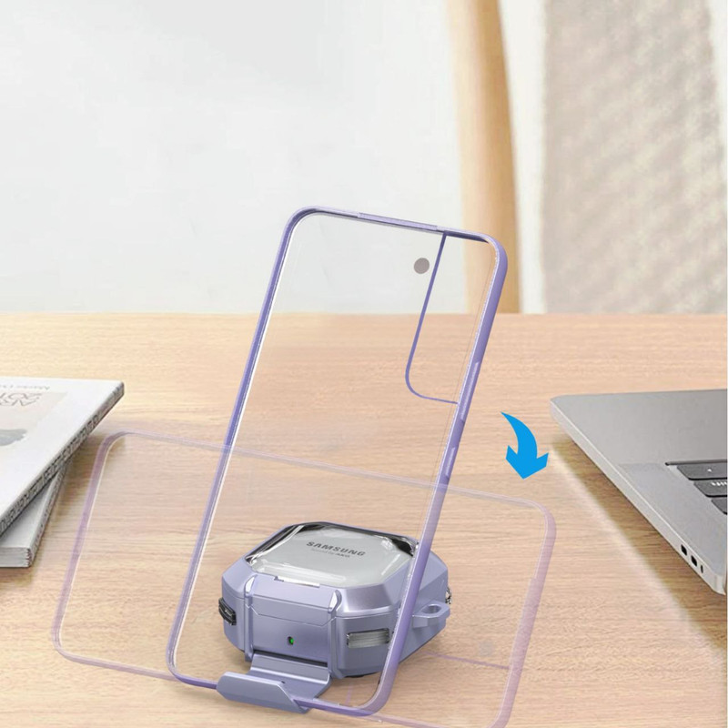 کاور مدل U.EHome مناسب برای کیس هندزفری بلوتوثی سامسونگ مدل Buds 2 Pro