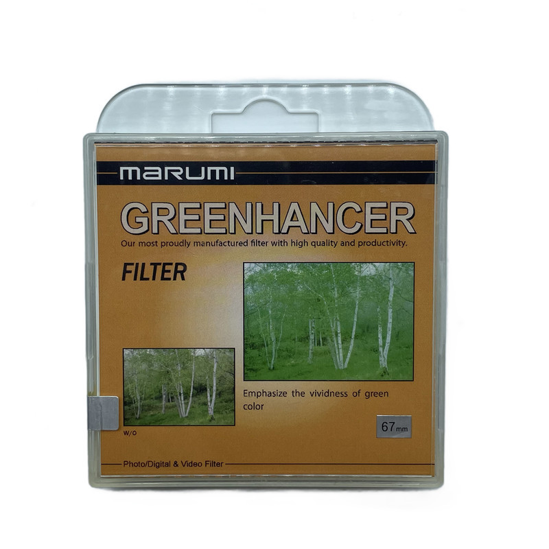 فیلتر لنز مارومی مدل GREENHANCER -67MM