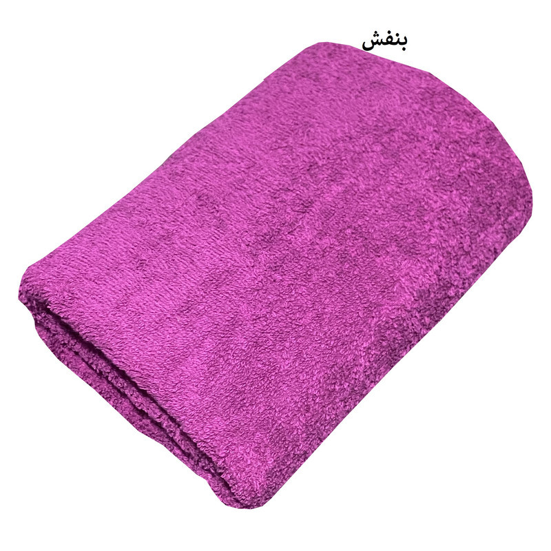 حوله دستی شایسته مدل تبسم سایز 30x58 سانتی متر