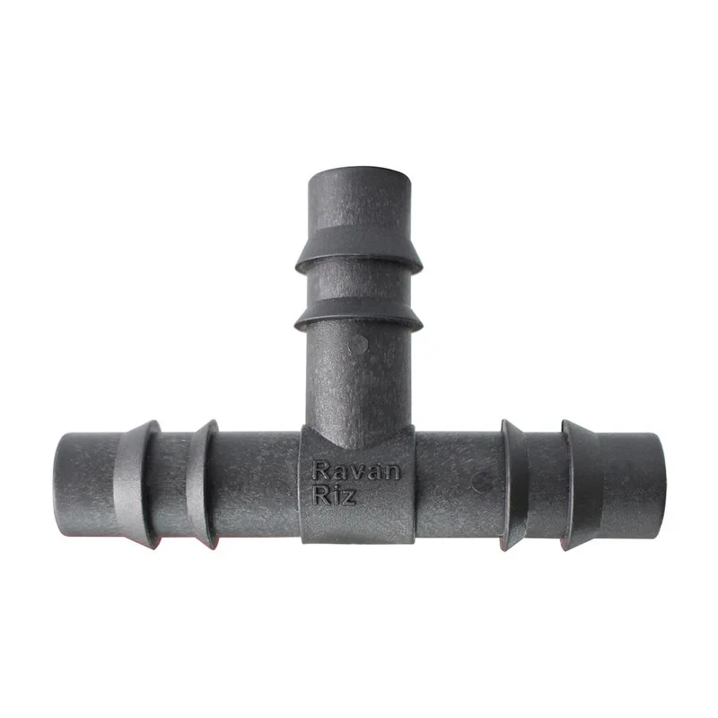 سه راهی آبیاری روان ریز مدل RR-Tee16mm بسته 20 عددی