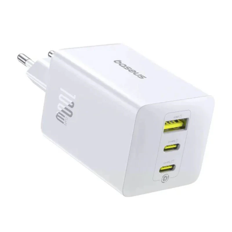 شارژر دیواری 100 وات سه پورت بیسوس مدل EnerFill FE11