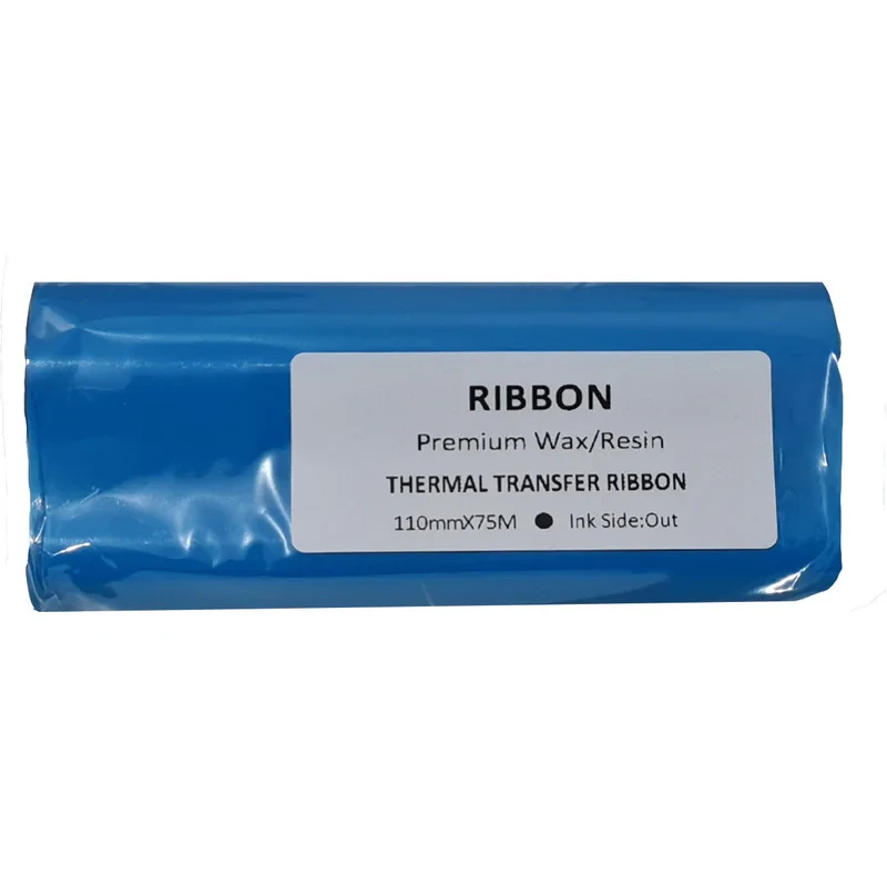 ریبون وکس رزین پرمیوم مدل WAX RESIN 110m x 75mm