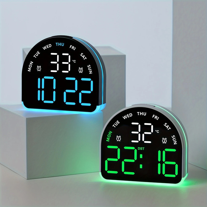 ساعت رومیزی دیجیتال مدل RGB 2