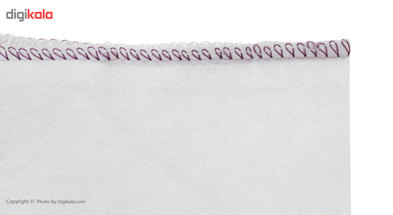 سرویس ملحفه یکبار مصرف پاکنام بی بافت مدل Feather Pad یک نفره 2 تکه
